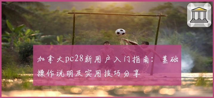 加拿大pc28新用户入门指南：基础操作说明及实用技巧分享