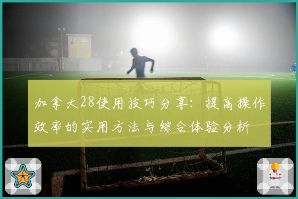 加拿大28使用技巧分享：提高操作效率的实用方法与综合体验分析